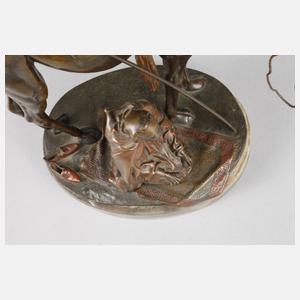 Wiener Bronze Araber mit Kamel