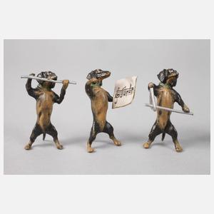 Wiener Bronze Dackelkapelle