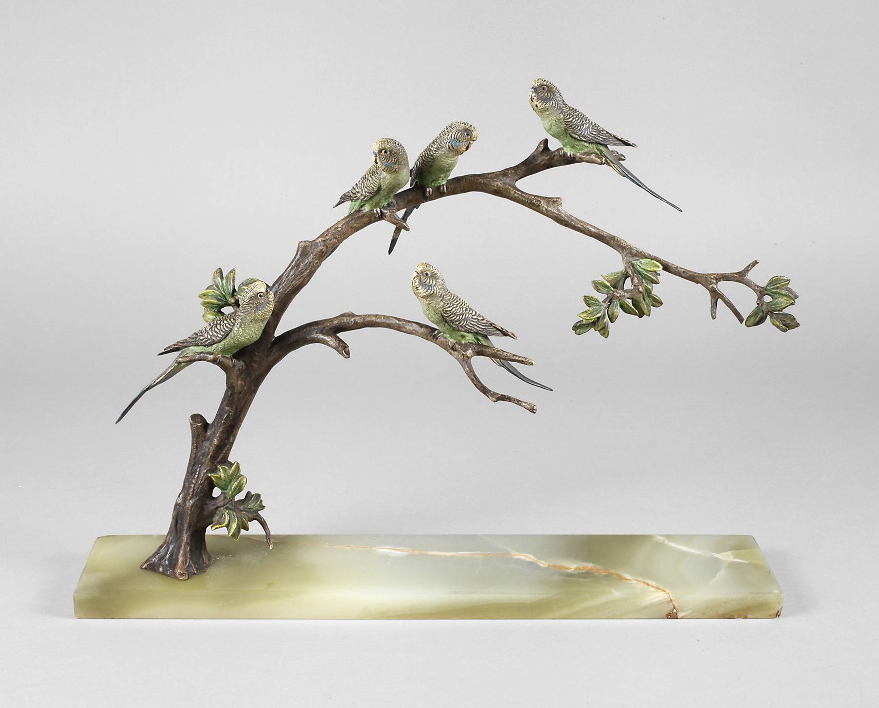 Wiener Bronze, große Vogelgruppe