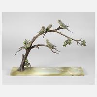 Wiener Bronze, große Vogelgruppe111