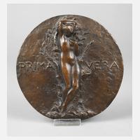 Antonio Maraini, Bronzetafel ”Primavera”111