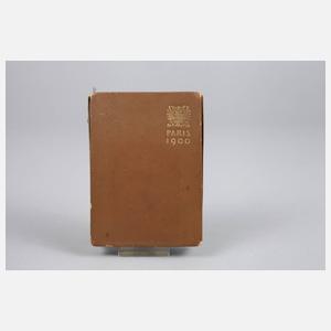 Erinnerungsplakette Weltausstellung Paris 1900