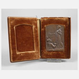 Erinnerungsplakette Weltausstellung Paris 1900