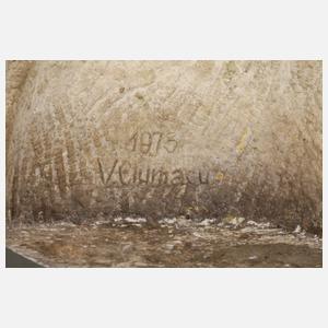 Valeriu Ciumacu, große Steinfigur