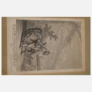 Johann Elias Ridinger, Konvolut Pferdedarstellungen