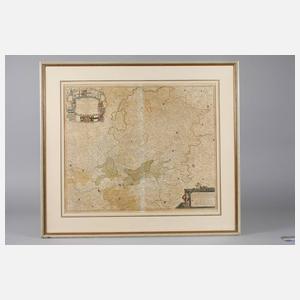 Johann Baptist Homann, Kupferstichkarte Hessen