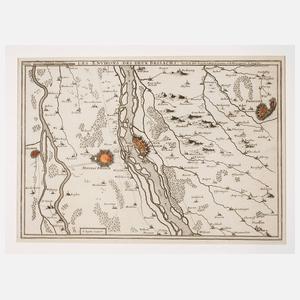 Charles Inselin, Kupferstichkarte Breisach