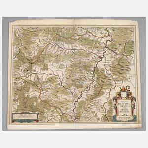 Karte vom Stift Hersfeld