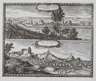 Belagerung von Brest und Stadtansicht von Pinschou
