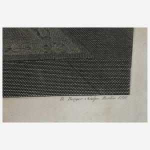 Daniel Berger, Königin Luise auf dem Sterbebett