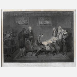 Daniel Berger, Königin Luise auf dem Sterbebett