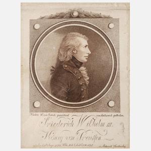 Heinrich Sintzenich, ”Friederich Wilhelm III.”