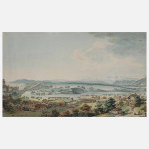 nach Johann Ludwig Aberli, Im Alpenvorland