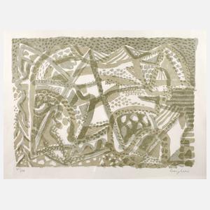 Prof. Eduard Bargher, Vulkanische Landschaft