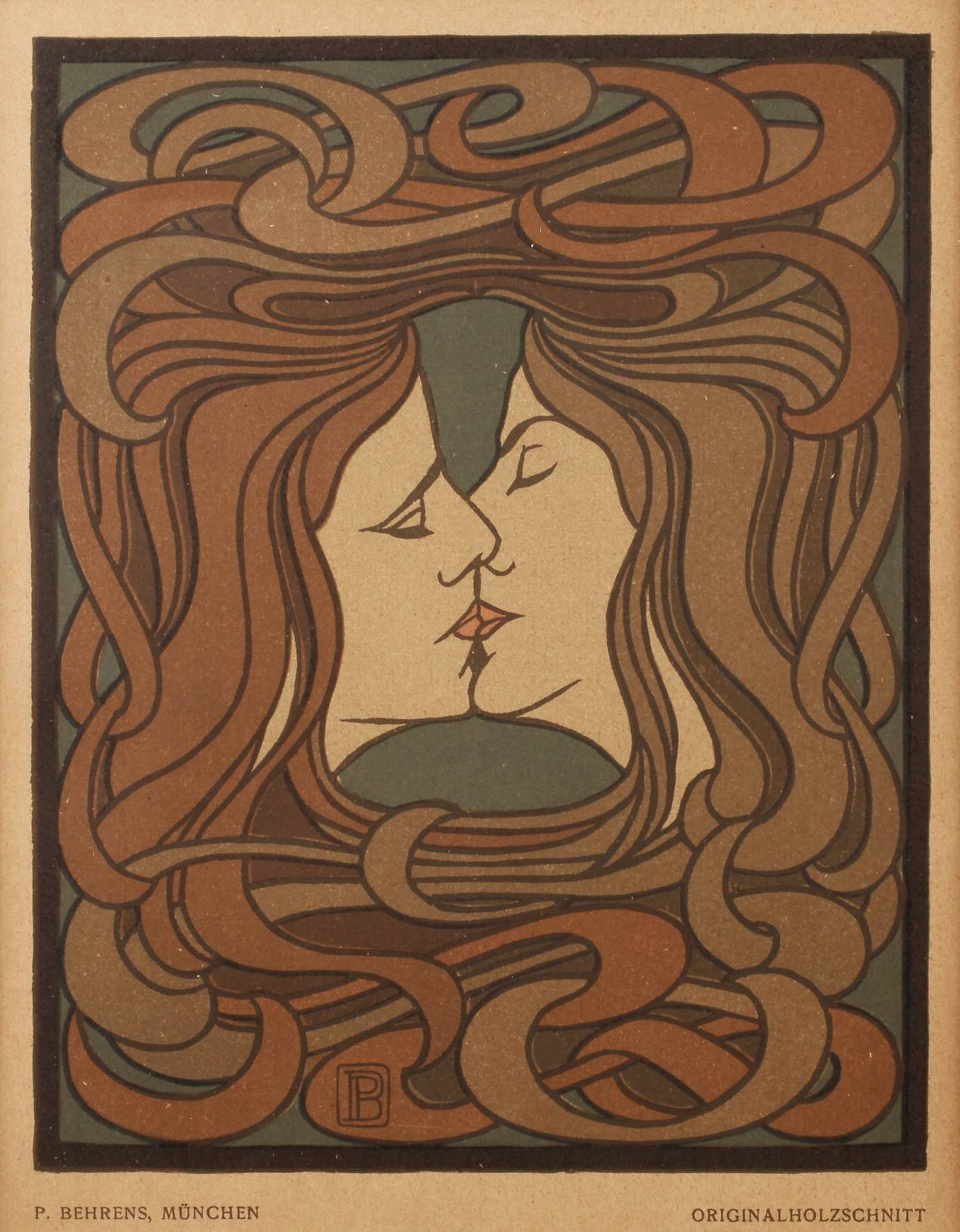 Prof. Peter Behrens, ”Der Kuss”