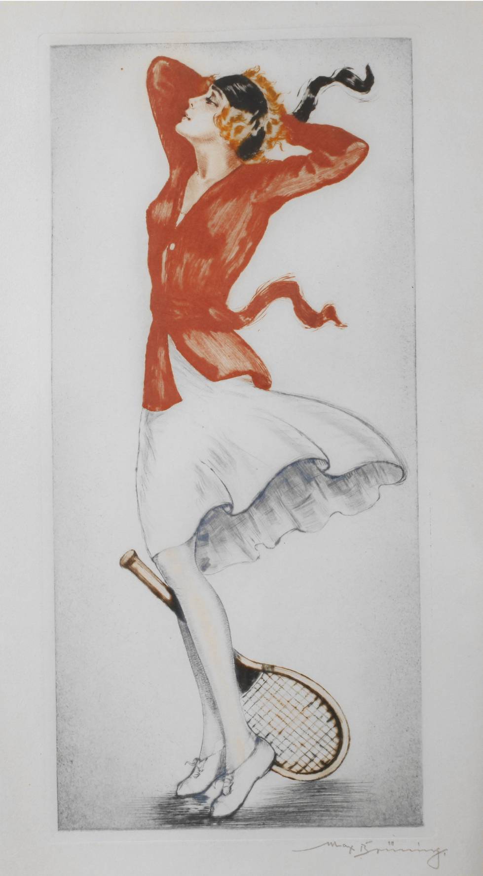 Max Brüning, Tennisspielerin