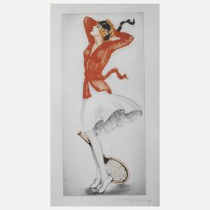 Max Brüning, Tennisspielerin