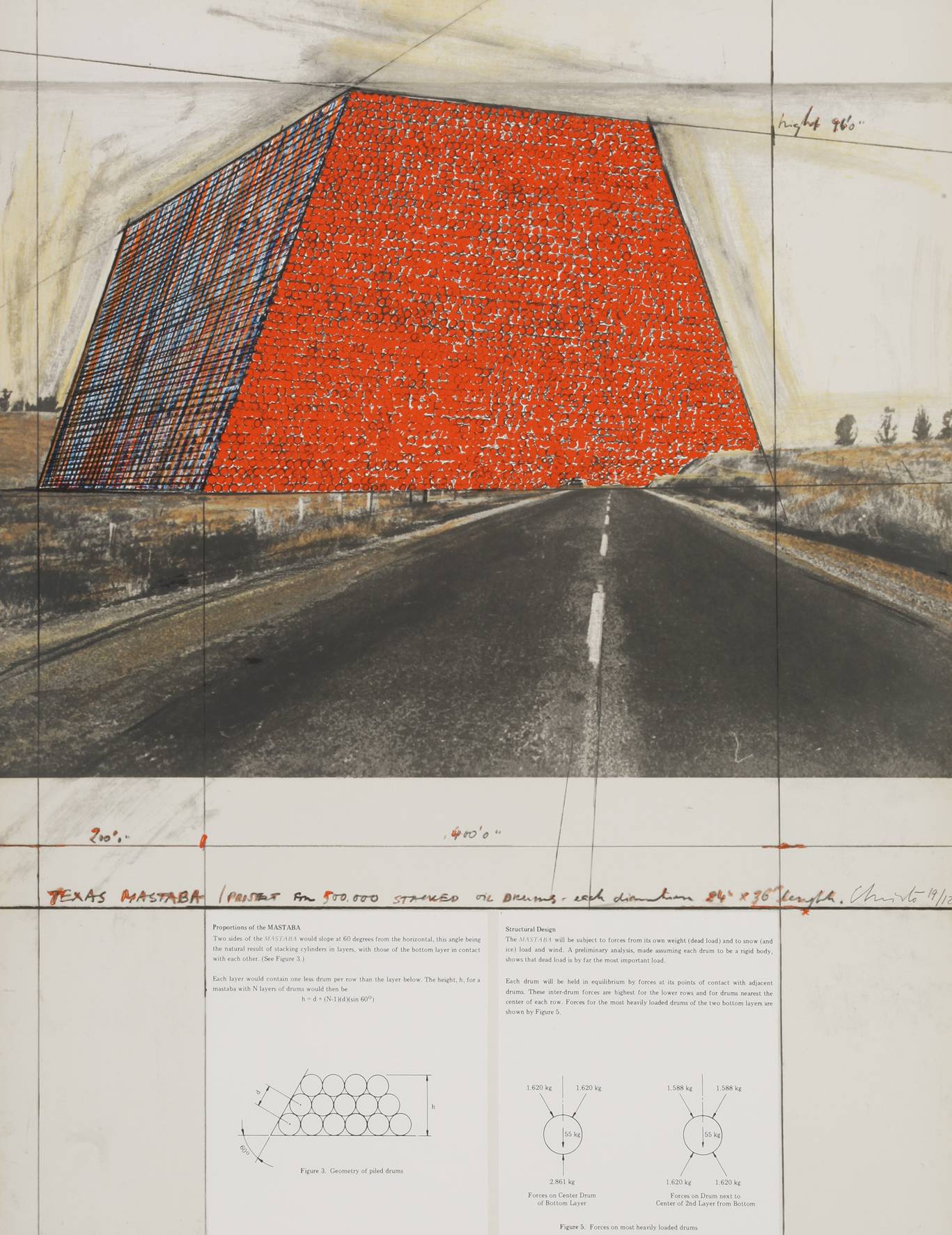 Christo, ”Texas Mastaba”