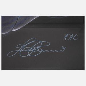 Prof. Luigi Colani, Paar Entwurfszeichnungen