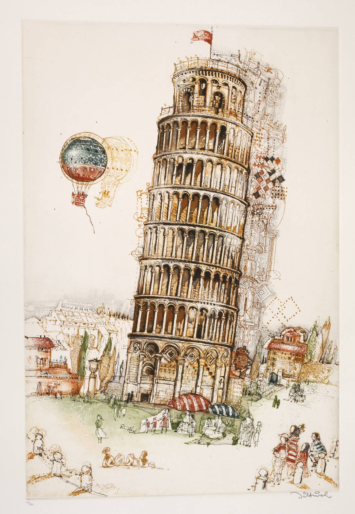 Simon Dittrich, Der schiefe Turm von Pisa