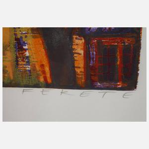 Esteban Fekete, Abendliche Stadt