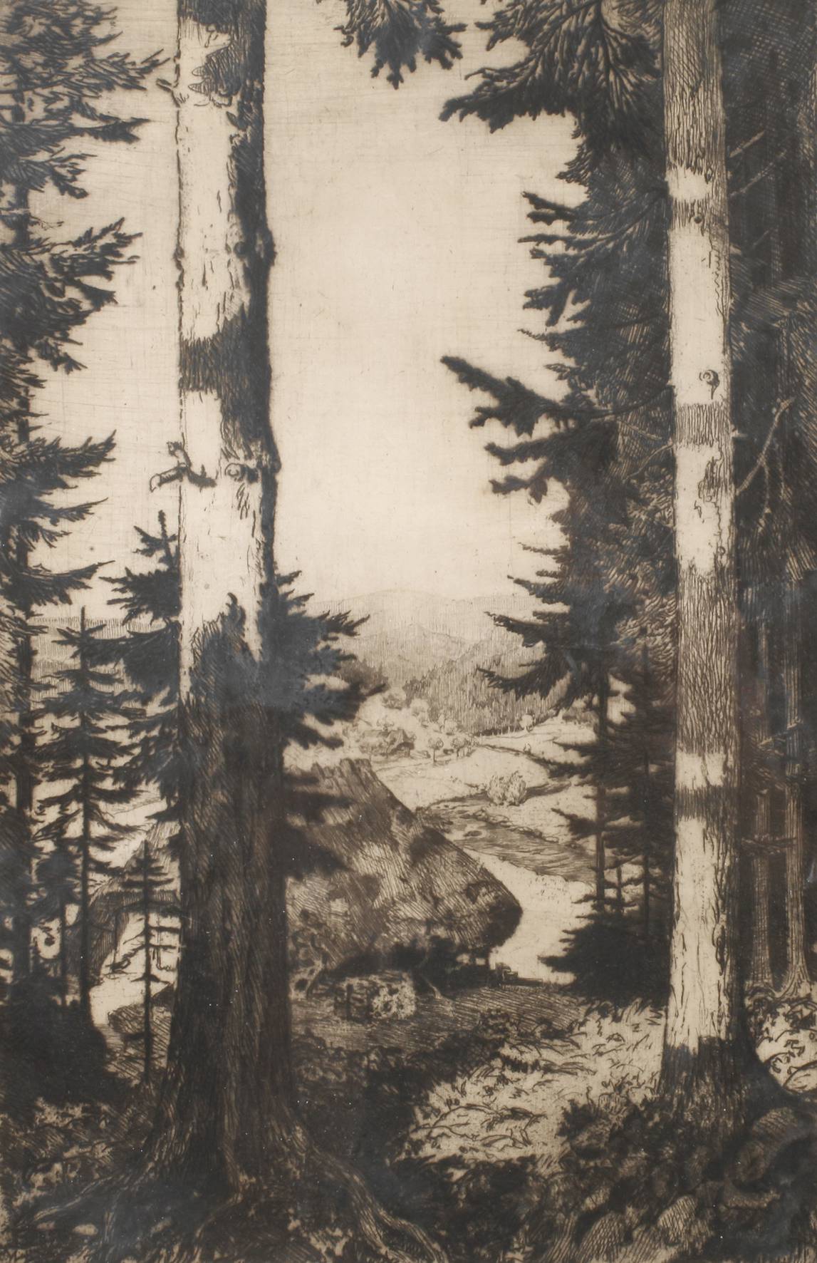 Alfred Frank, ”Zwischen Tannen”