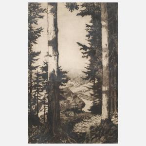 Alfred Frank, ”Zwischen Tannen”