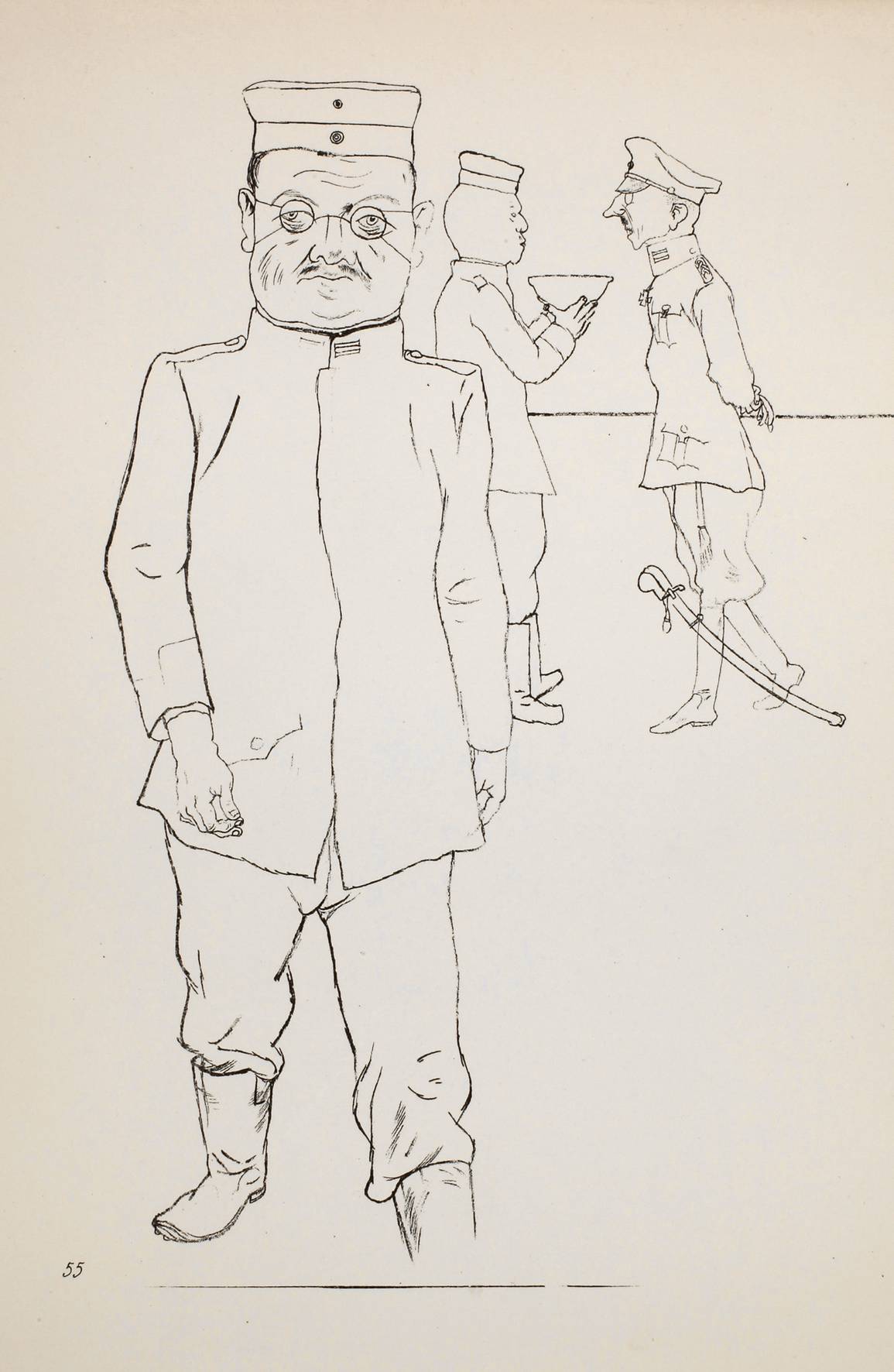 George Grosz, ”Garnisionsverwendungsfähig”