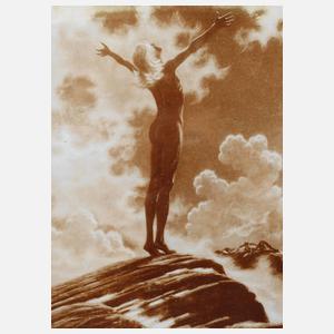 Prof. Hugo Höppener alias ”Fidus”, ”Lichtgebet”