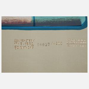 Prof. Friedensreich Hundertwasser, Farbserigraphie