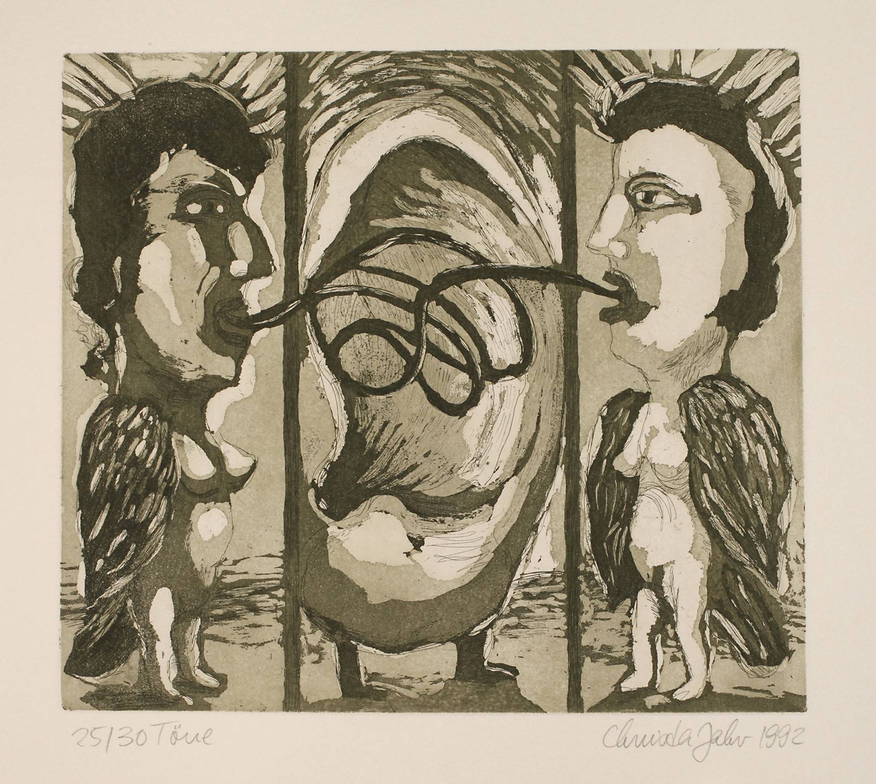 Prof. Christa Jahr, ”Töne”