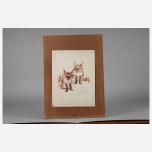 Ludwig Heinrich Jungnickel, ”Unsere Füchse”