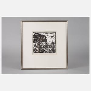 Prof. Max Kaus, Hügellandschaft