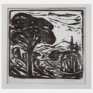 Prof. Max Kaus, Hügellandschaft