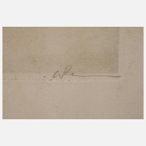 Prof. Walther Klemm, ”Auszug zur Jagd”