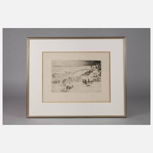 Prof. Walther Klemm, ”Auszug zur Jagd”