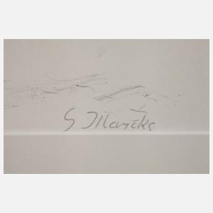 Prof. Gerhard Marcks, ”Der Ginsterbusch”