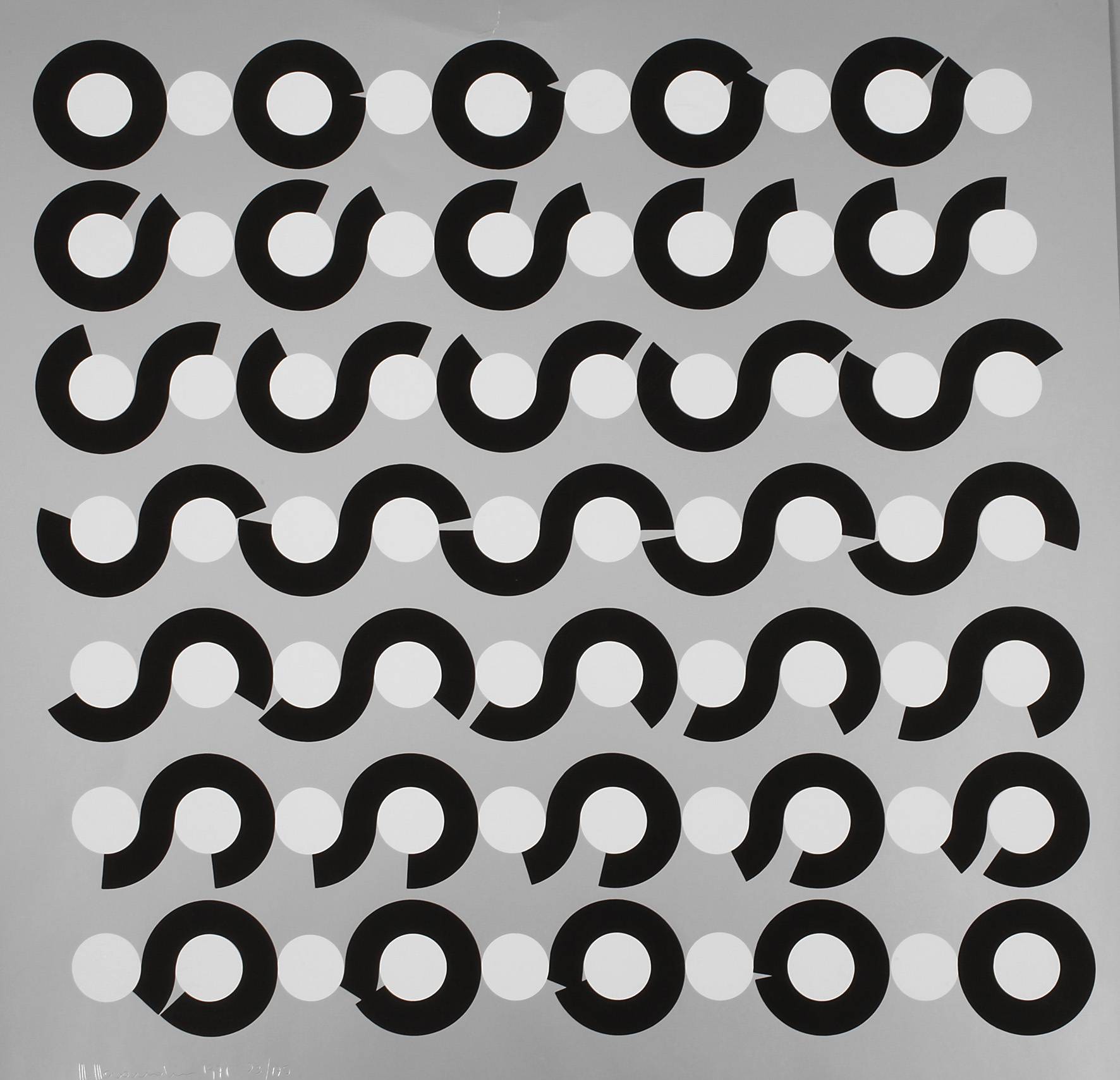 Marcello Morandini, Geometrische Komposition