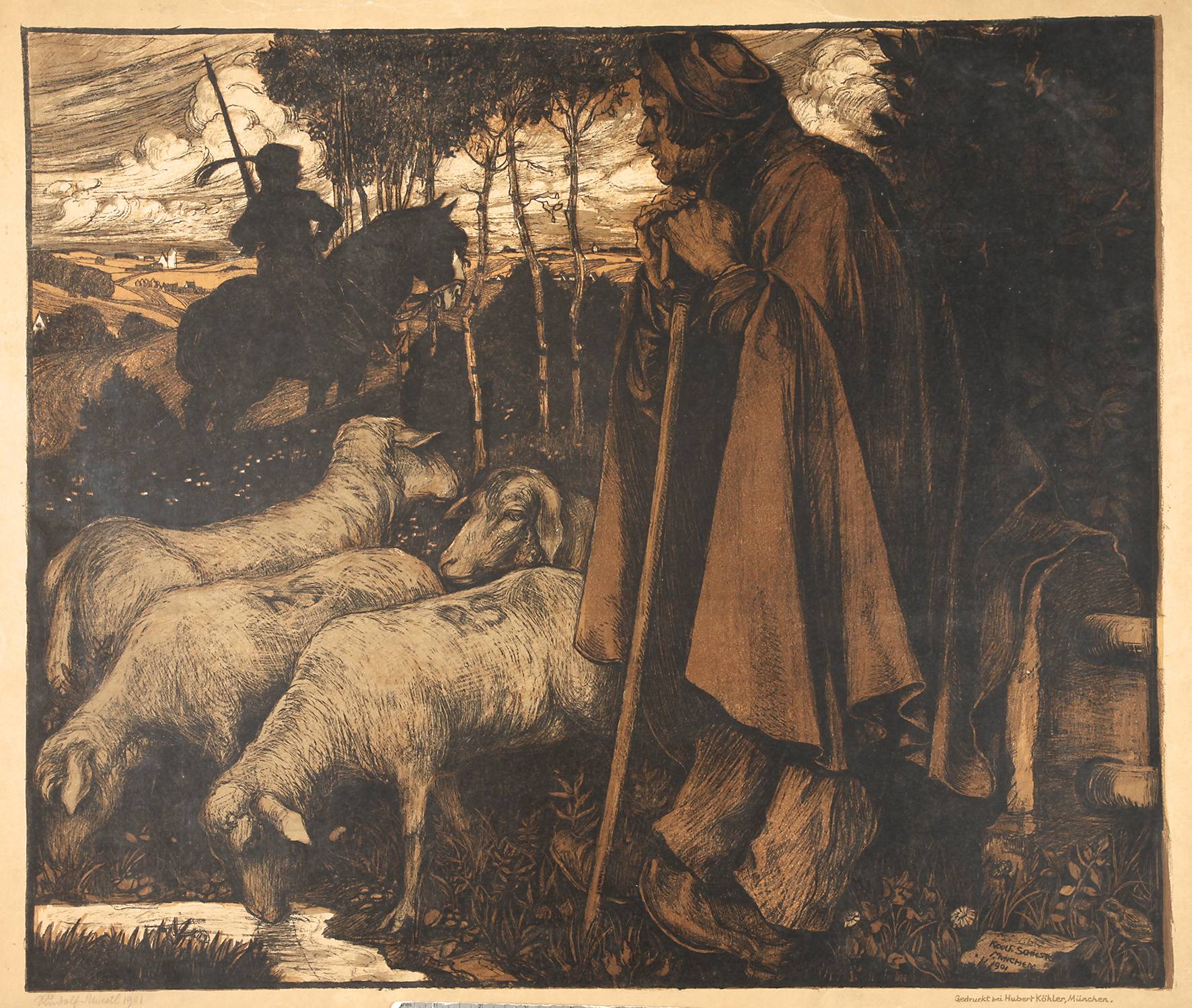 Prof. Rudolf Schiestl, ”Schäfer”