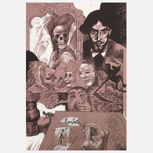 Prof. Willi Sitte, ”James Ensor gewidmet”