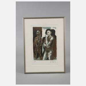 Prof. Willi Sitte, Denker mit Tod