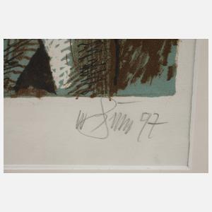 Prof. Willi Sitte, Denker mit Tod