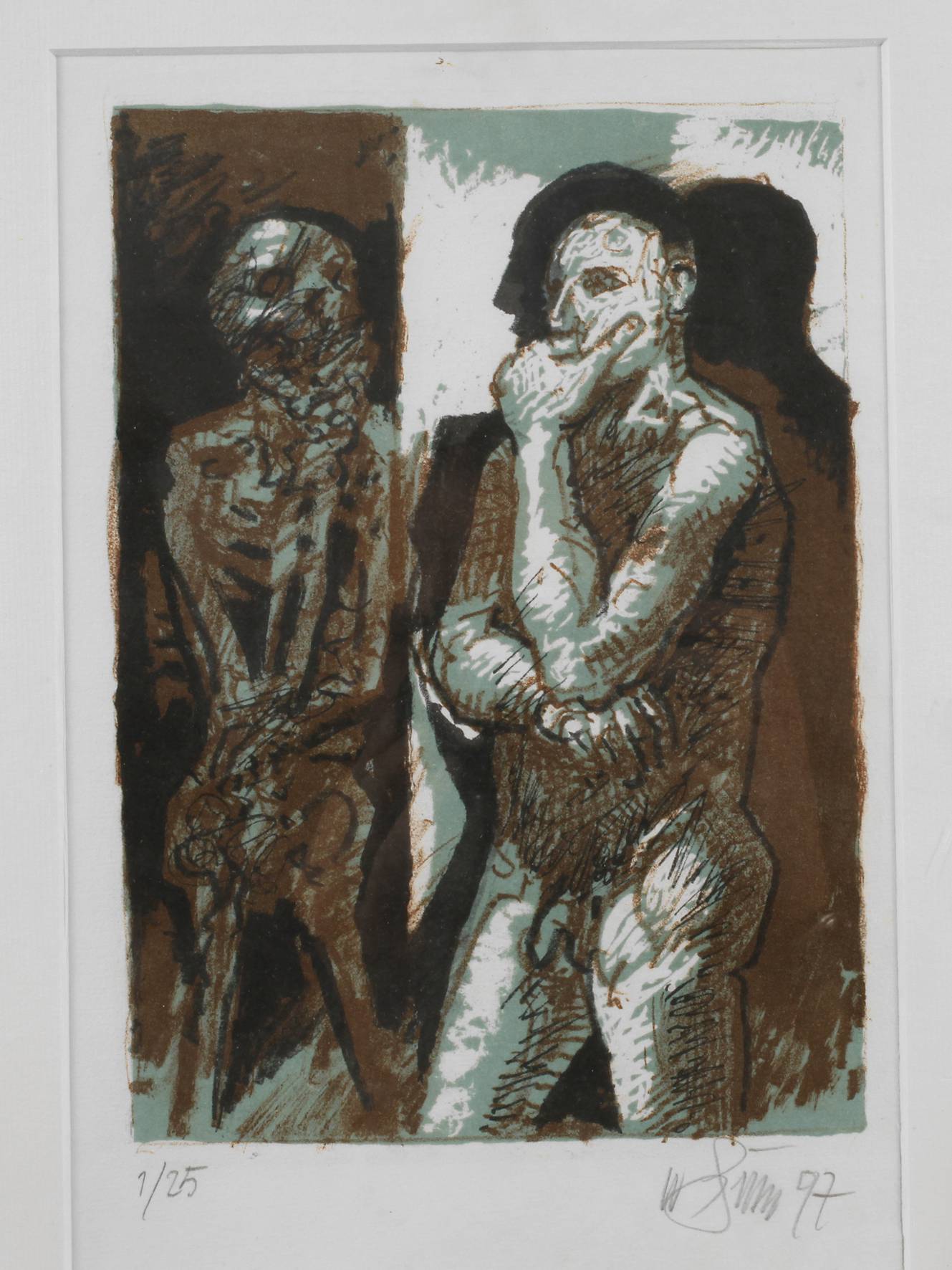 Prof. Willi Sitte, Denker mit Tod