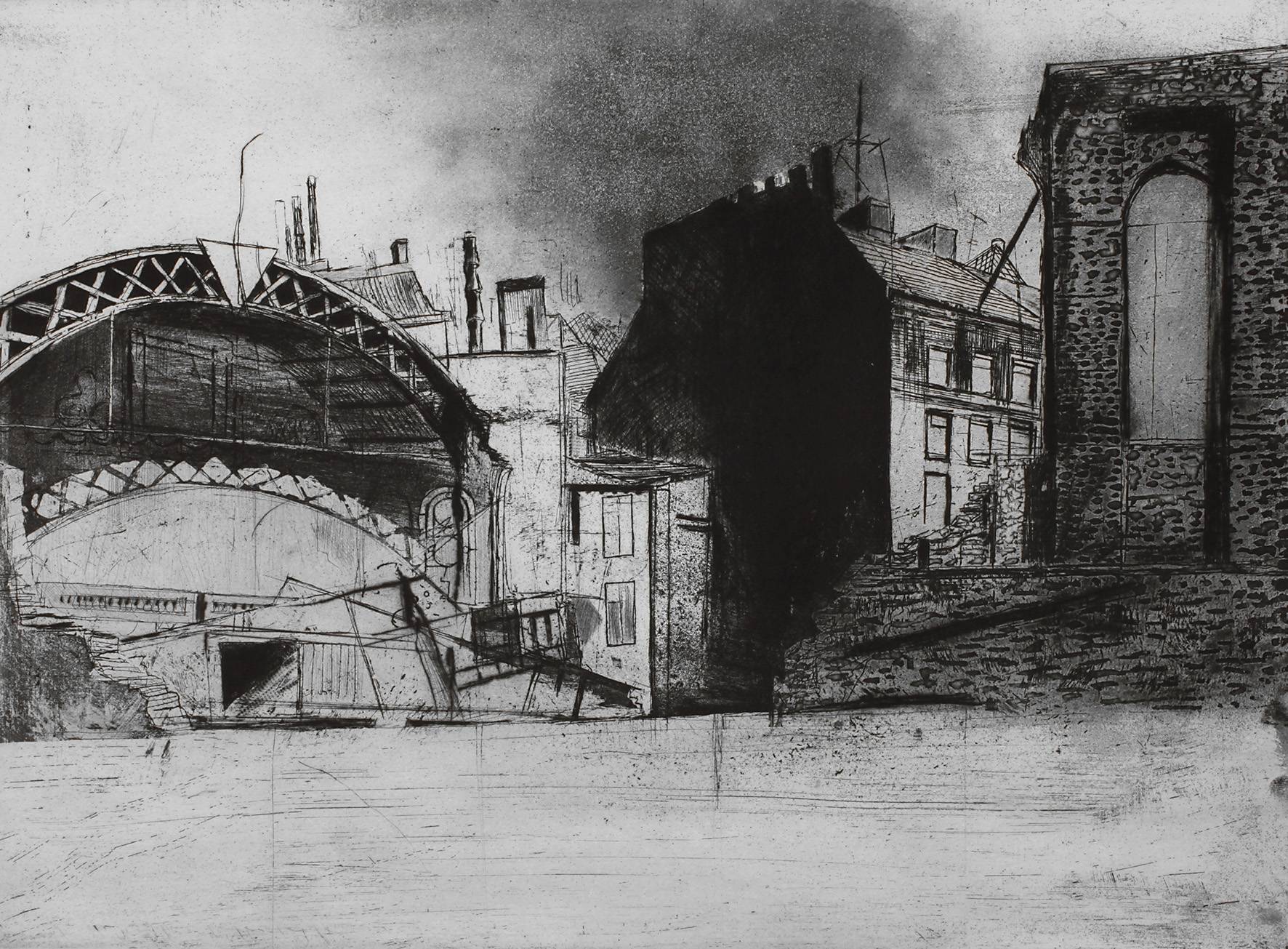 Wolfgang Werkmeister, ”Abriß Tattersall – Hamburg”