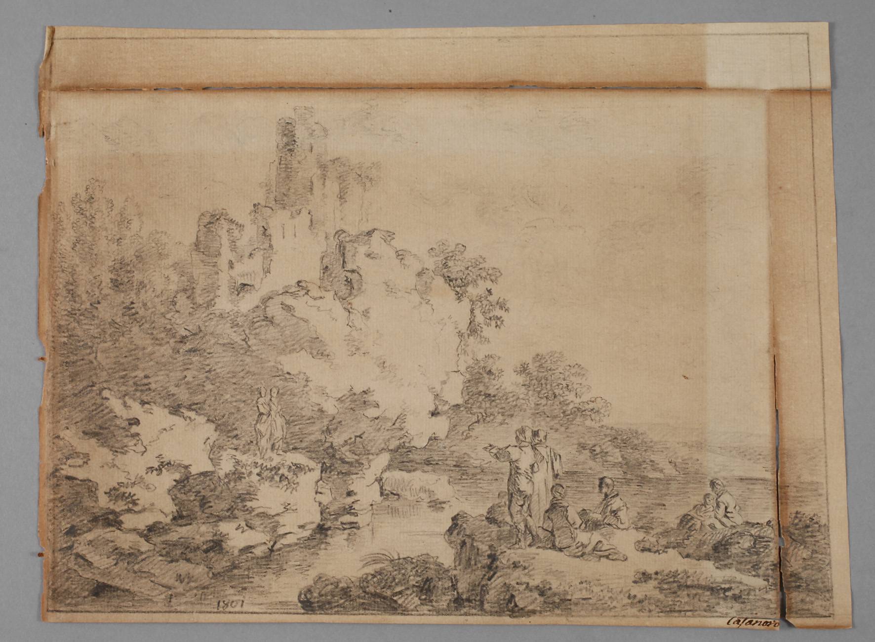 Francesco Casanova, attr., In der Sommerfrische