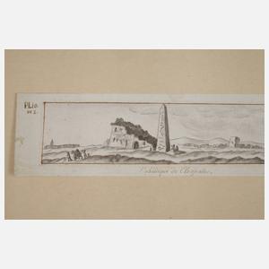 Baron Dominique Vivant Denon, attr., Ägyptenfeldzug Napoleons