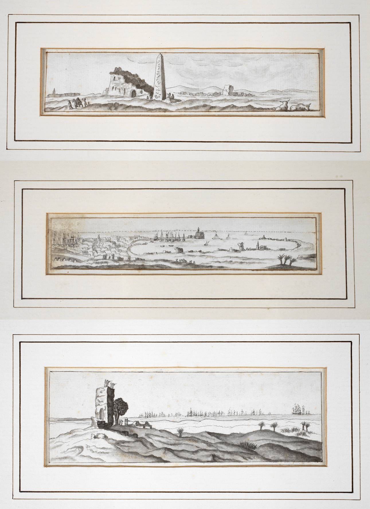 Baron Dominique Vivant Denon, attr., Ägyptenfeldzug Napoleons