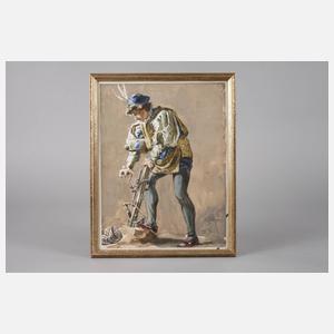 Ernst Albert Fischer-Cörlin, attr., Tell mit Armbrust