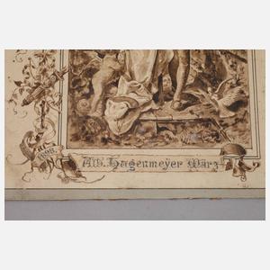 Albert Hagenmeyer, Märchenhochzeit