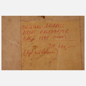 Albert Hagenmeyer, Märchenhochzeit